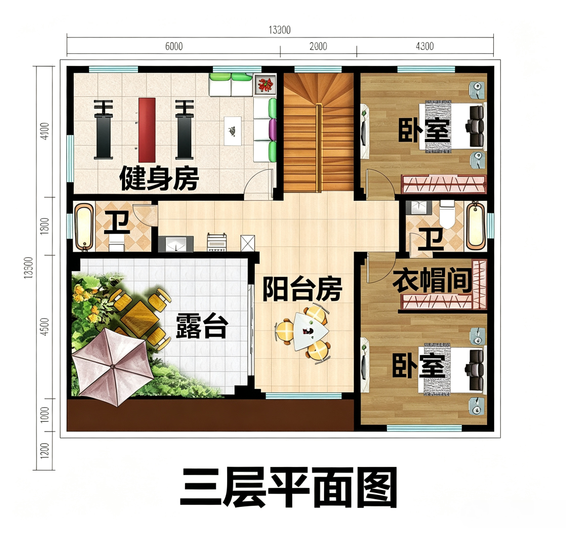 三层户型6
